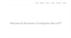 Desktop Screenshot of malaysiangallery.com